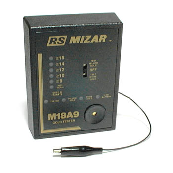 ET-18 Mizar Electric Gold Tester Karat Value Jewelry Scrap Testing Kit  Jewelers Tool Set -TES-174.00 