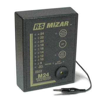 Gold Tester Gold Testers - RS Mizar - Tri Electronics GXL-24 GT-4000 ET18  M24 Gold Testers - gold tester