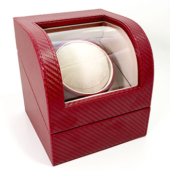 Ritzy Red Watch Winder from Cas-Ker