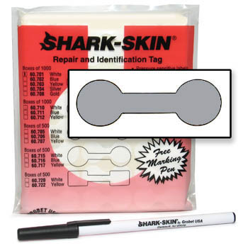 16 White Mylar 9/16 inch Round Shark-Skin Jewelry Adhesive Sticker Label Tags 
