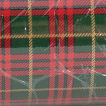 Gift Wrap - Red and Green Tartan Plaid