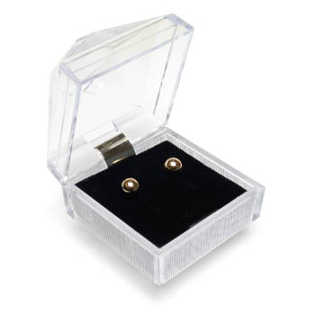 Cas-Ker Crystal Clear Jeweler's Gift Box
