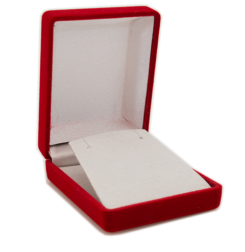 Nylon Red Earring Box from Cas-Ker
