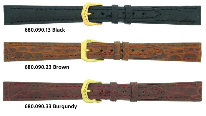 Genuine Crocodile Watch Strap