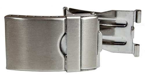 Tri- Fold Security Clasp For Metal Watch Bracelets