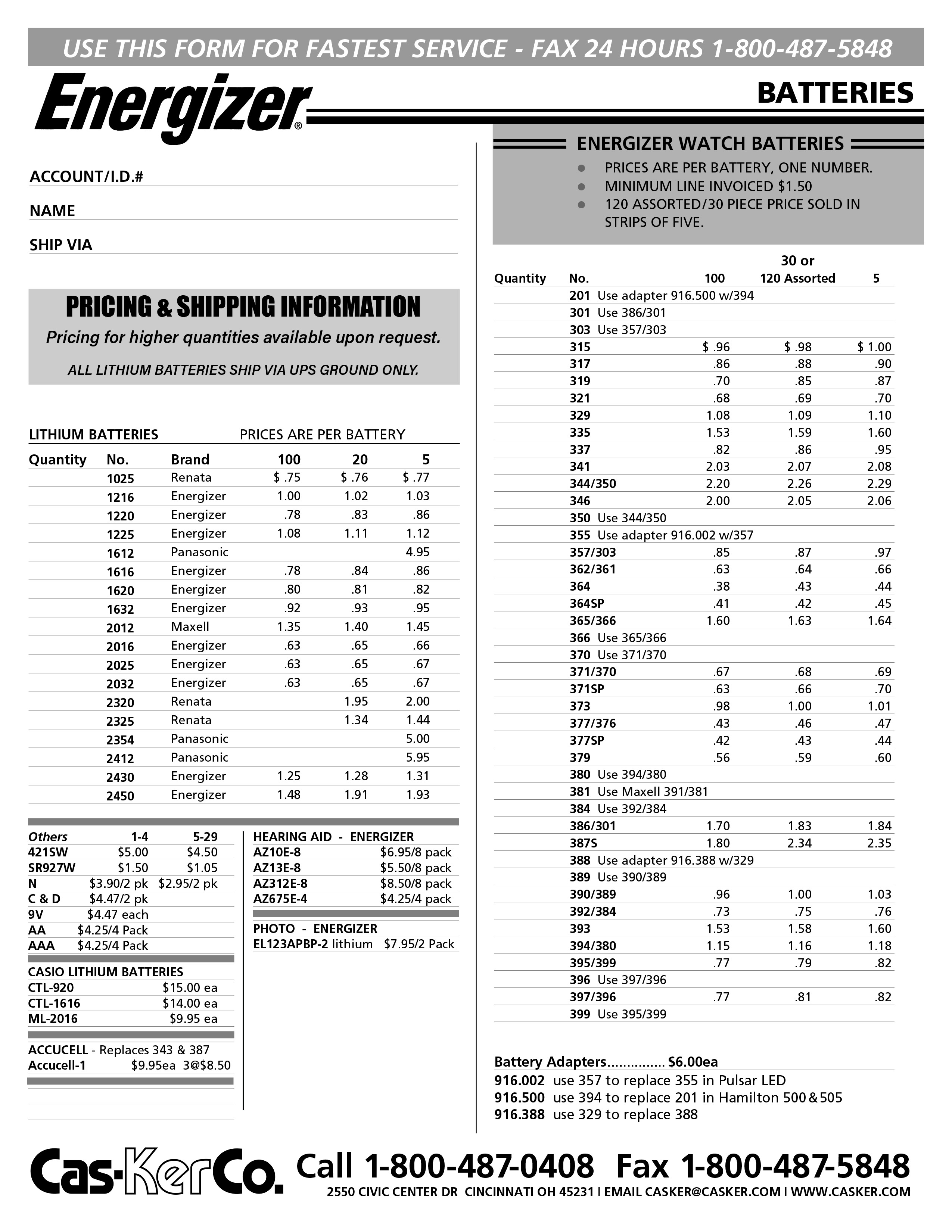 Panasonic 1616 Battery Equivalent Energizer edu.svet.gob.gt