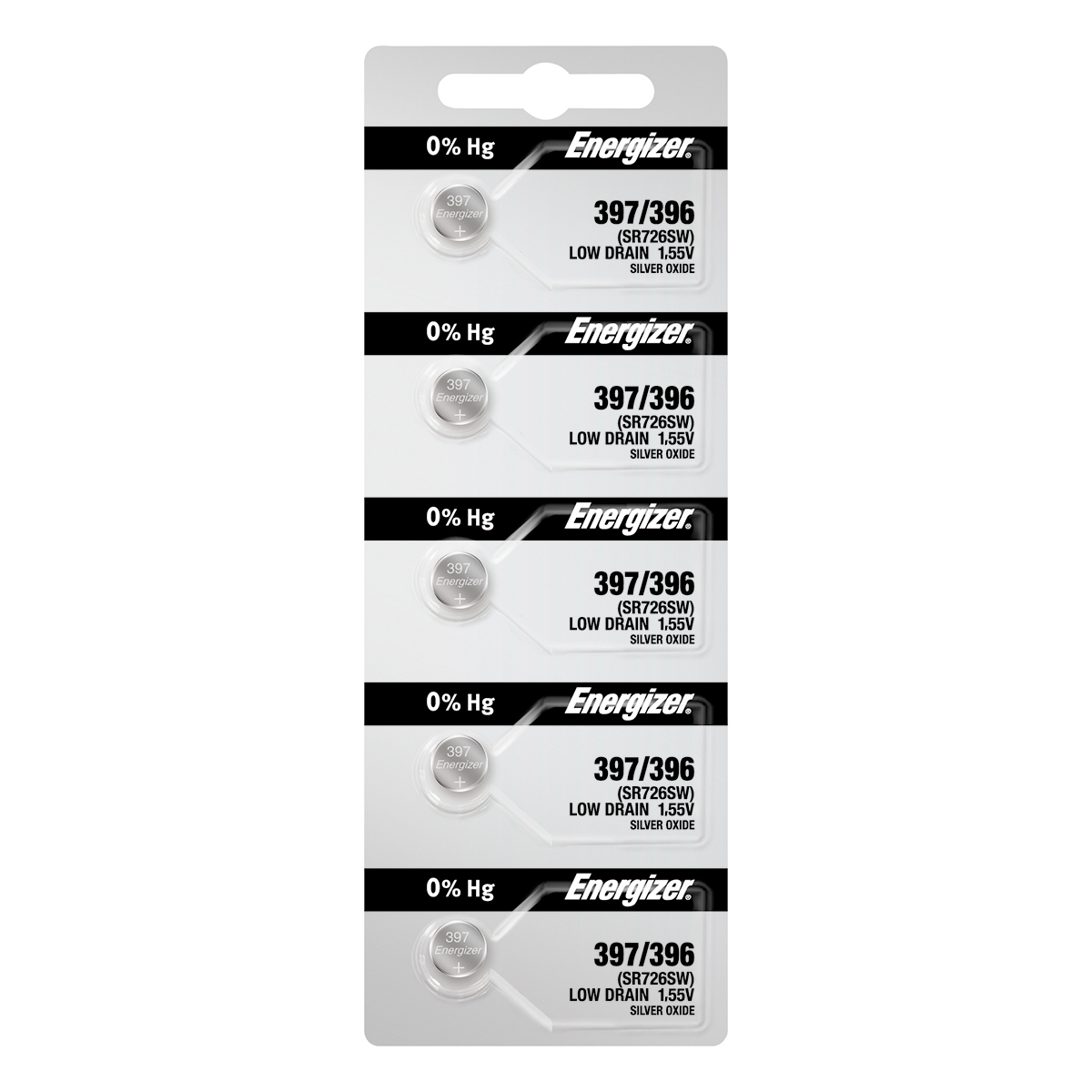 Energizer Battery 397 5-pack