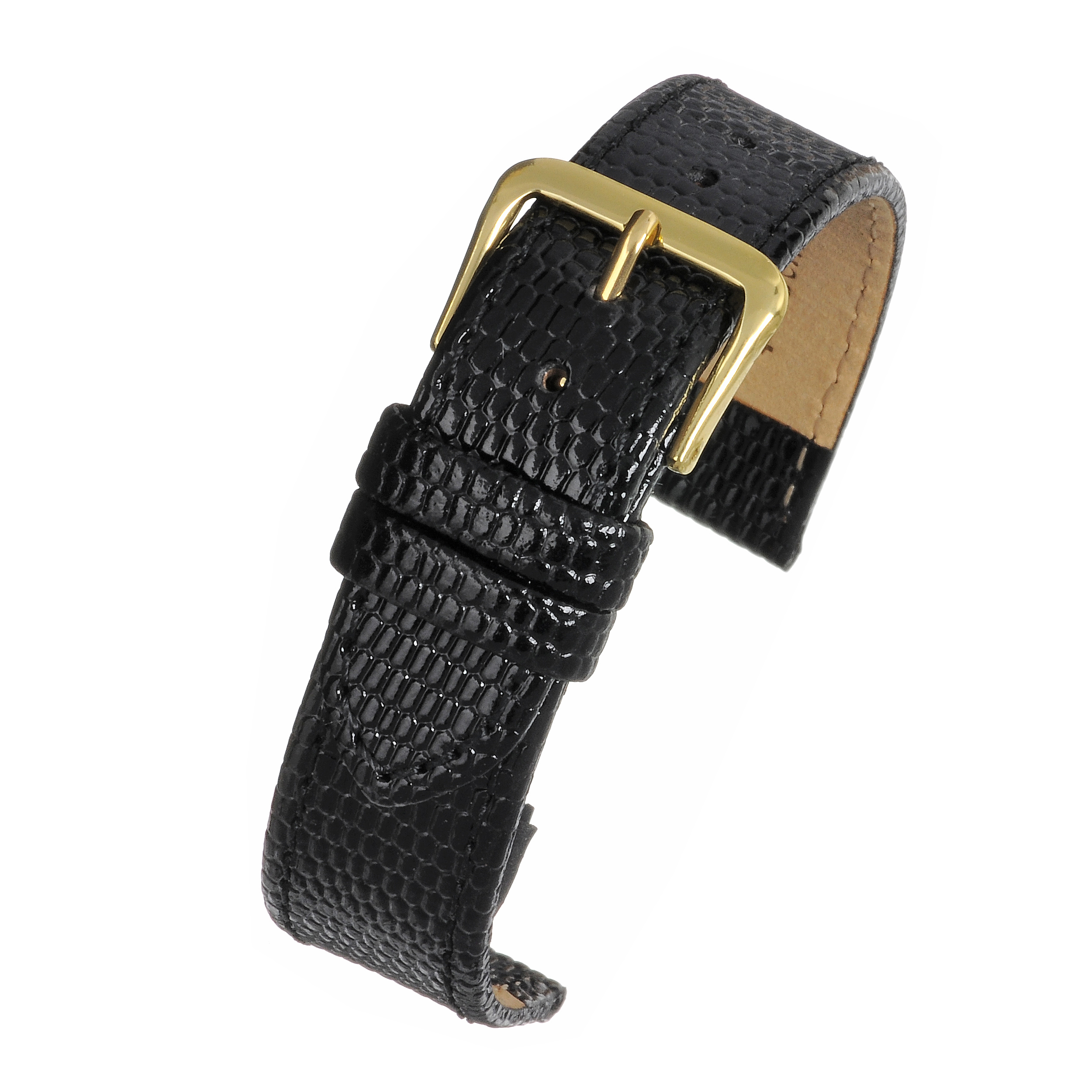 Budget Lizard Watch Strap R616S Black