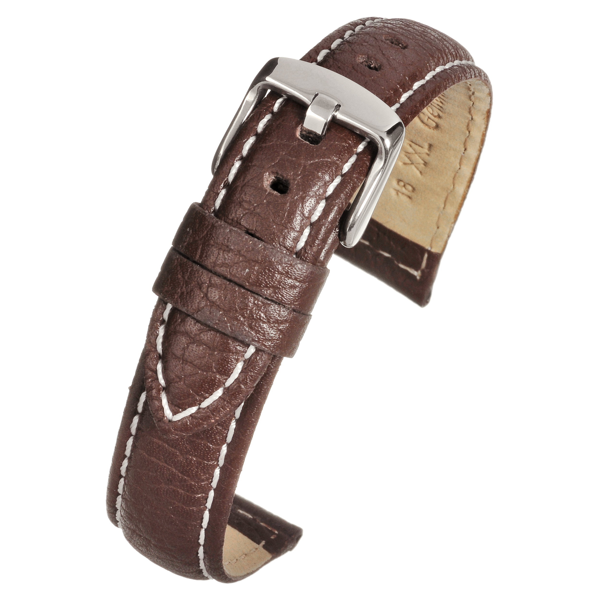 XXL Heavy Watch Strap Brown