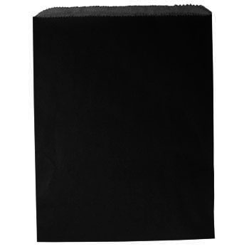 Black Paper Gift Bag 6x9