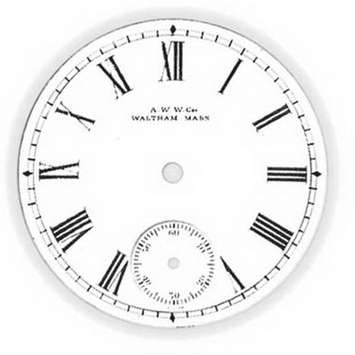 Waltham Watch Dial