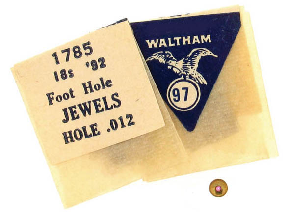 Waltham Pocket Watch Balance Jewels