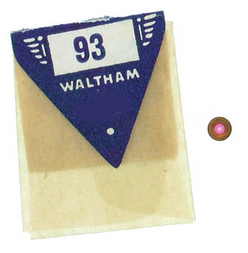 Waltham Pocket Watch Balance Jewels