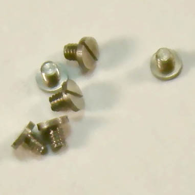 Illinois Pocket Watch  Screws