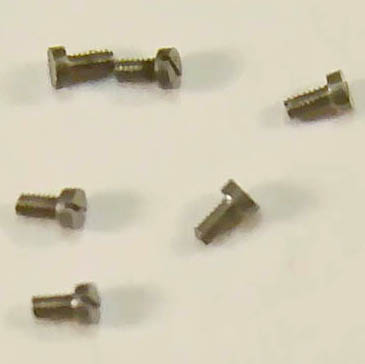 Illinois Pocket Watch  Screws