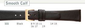 Black Leather Watch Strap | Cas-Ker Co.