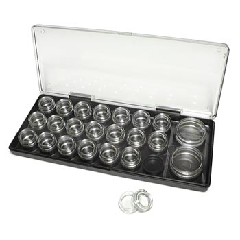 LYUMO Watch Parts Organizer,Plastic Watch Parts Storage Box