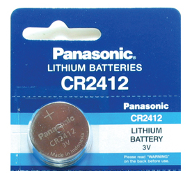 Panasonic Lithium Watch Battery 2412