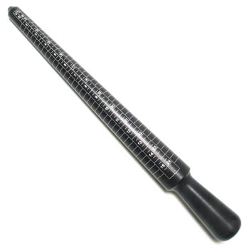 Ring Mandrel Aluminum Black Anodized