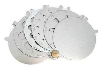 Aluminum Folding Stone Gauge