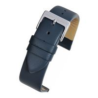 Dark Blue Leather Watch Strap W111