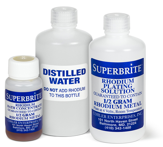 202 Rhodium Plating Solution - JETS INC. - Jewelers Equipment