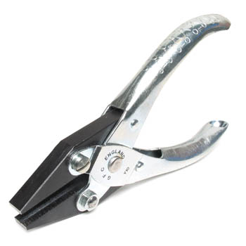 Pliers Parallel Flat Nose Serrated Jaws Light