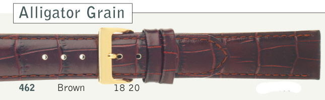 Alligator Grain Brown