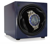 Sleek Watch Winder - Blue Gloss