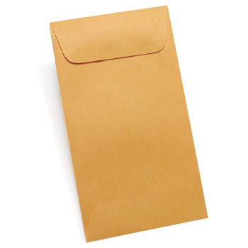 Envelope, Job & Coin Kraft #5