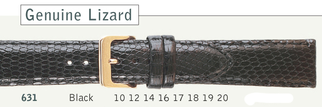 Genuine Lizard Watch Strap from Cas-Ker