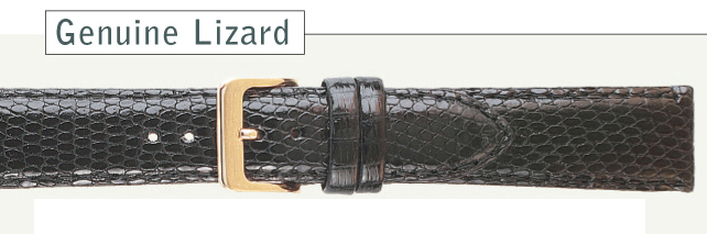 Genuine Lizard Watch Strap from Cas-Ker