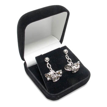 thumbnail image 2 of 12 Pack Black Velvet Flocked Earring Gift Boxes – Jewelry Display Boxes By KC Jewelry Supply 2 of 5