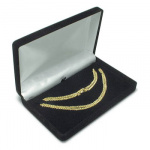 Cas-Ker Nylon Flock Jeweler's Gift Box
