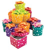 Polka Dot Ring Boxes