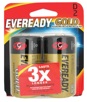 EVEREADY BATTERIES D