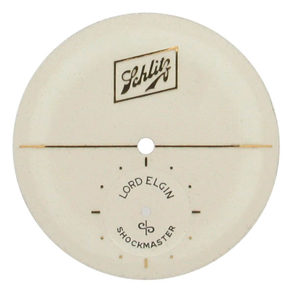 Lord Elgin Dial - Schlitz Logo