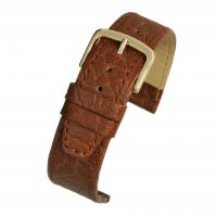 Honey Leather Watch Strap W906