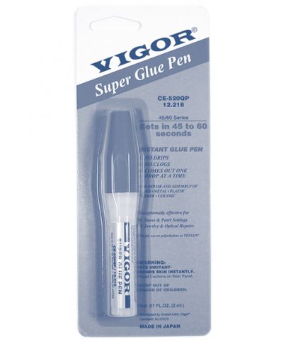 Watchmakers love the Vigor Super Glue Pen!