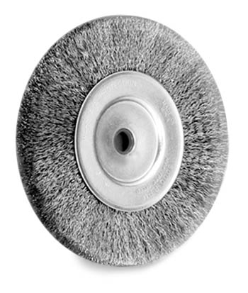 heavy duty steel wire brush wheel