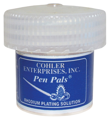 Pen Pals Plating Solution SUPERBRITE™Black Rhodium 1/2 gram
