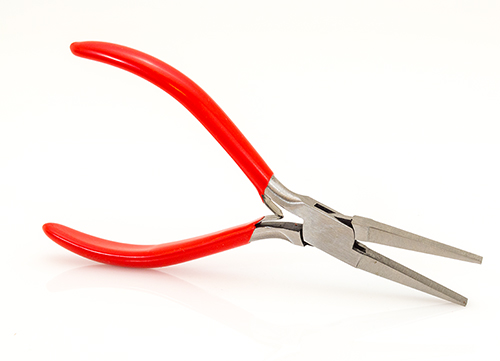 Closeout Flat Nose Pliers from Cas-Ker
