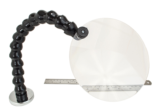 Magnifier/Debris Shield for Jewelers