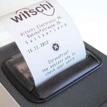Printer Paper for Witschi ChronoProof Tester