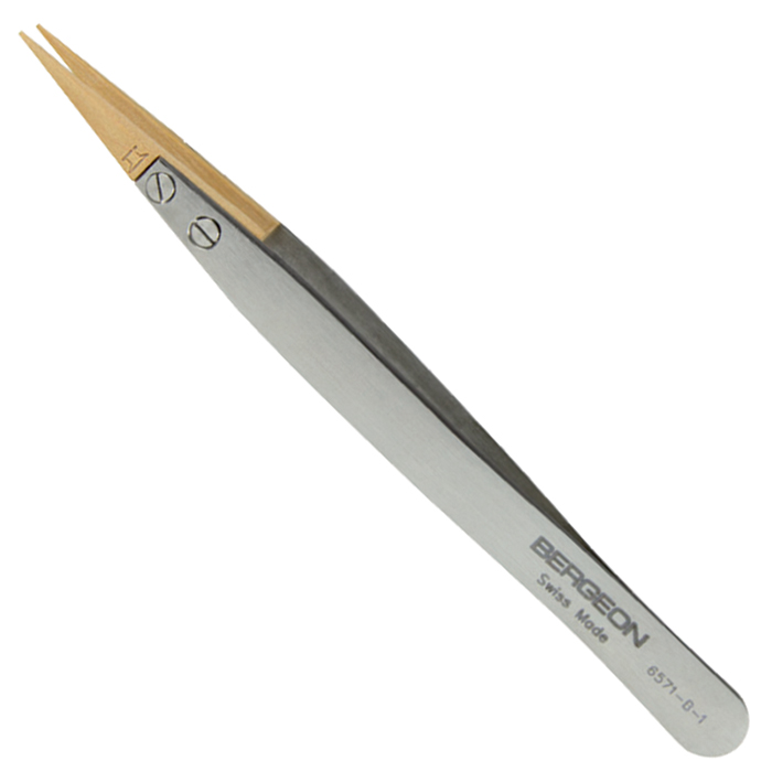 Bergeon 6571-B-1 Watchmaker's Tweezers