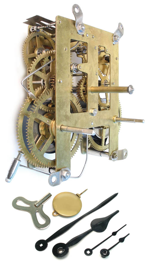 Brass Mechanical Clock Movement