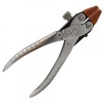 Grobet Flat Nose Red Jaw Pliers