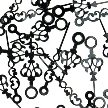 Hands - Pocket Watch Louis XIV Black